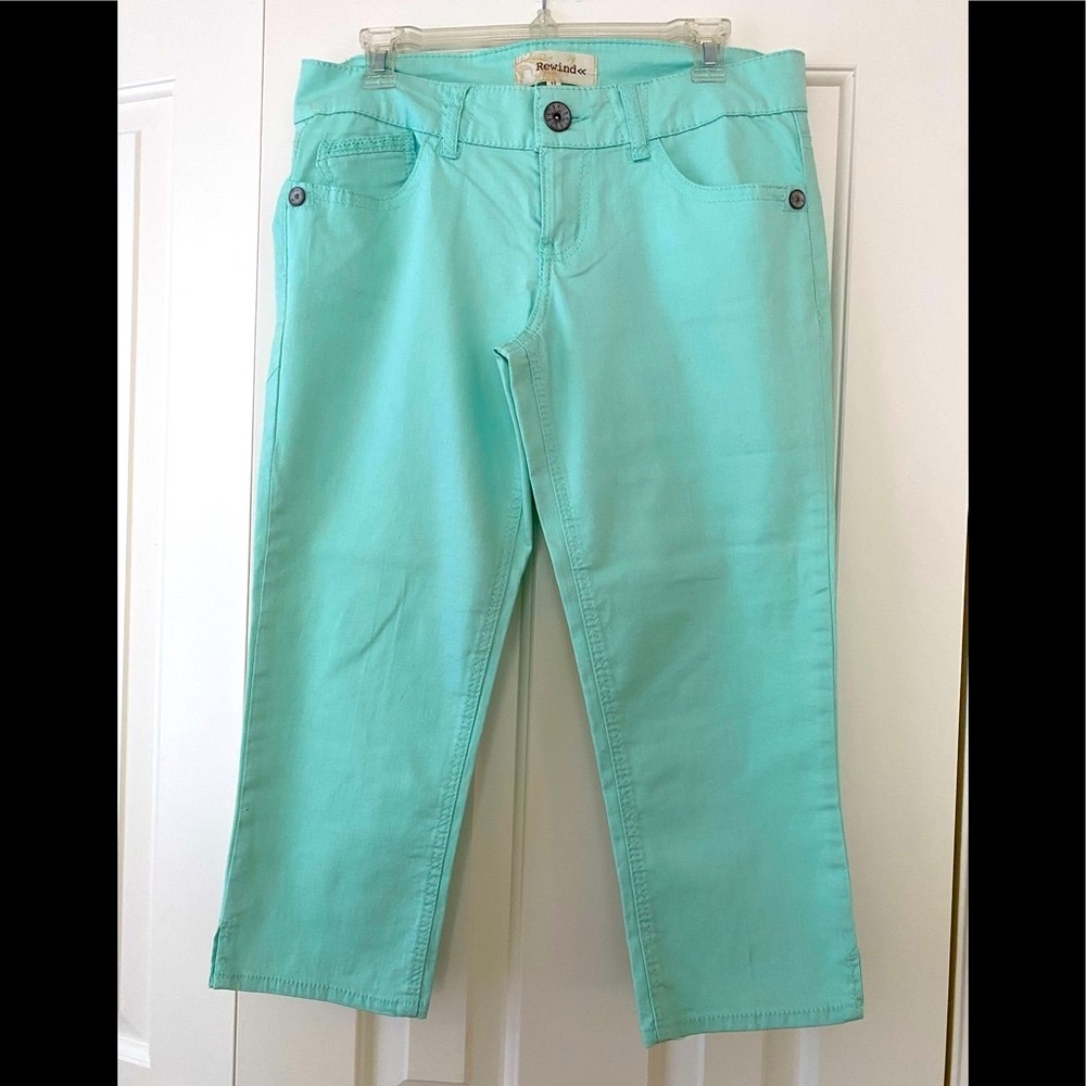 REWIND  cropped jean styled pant